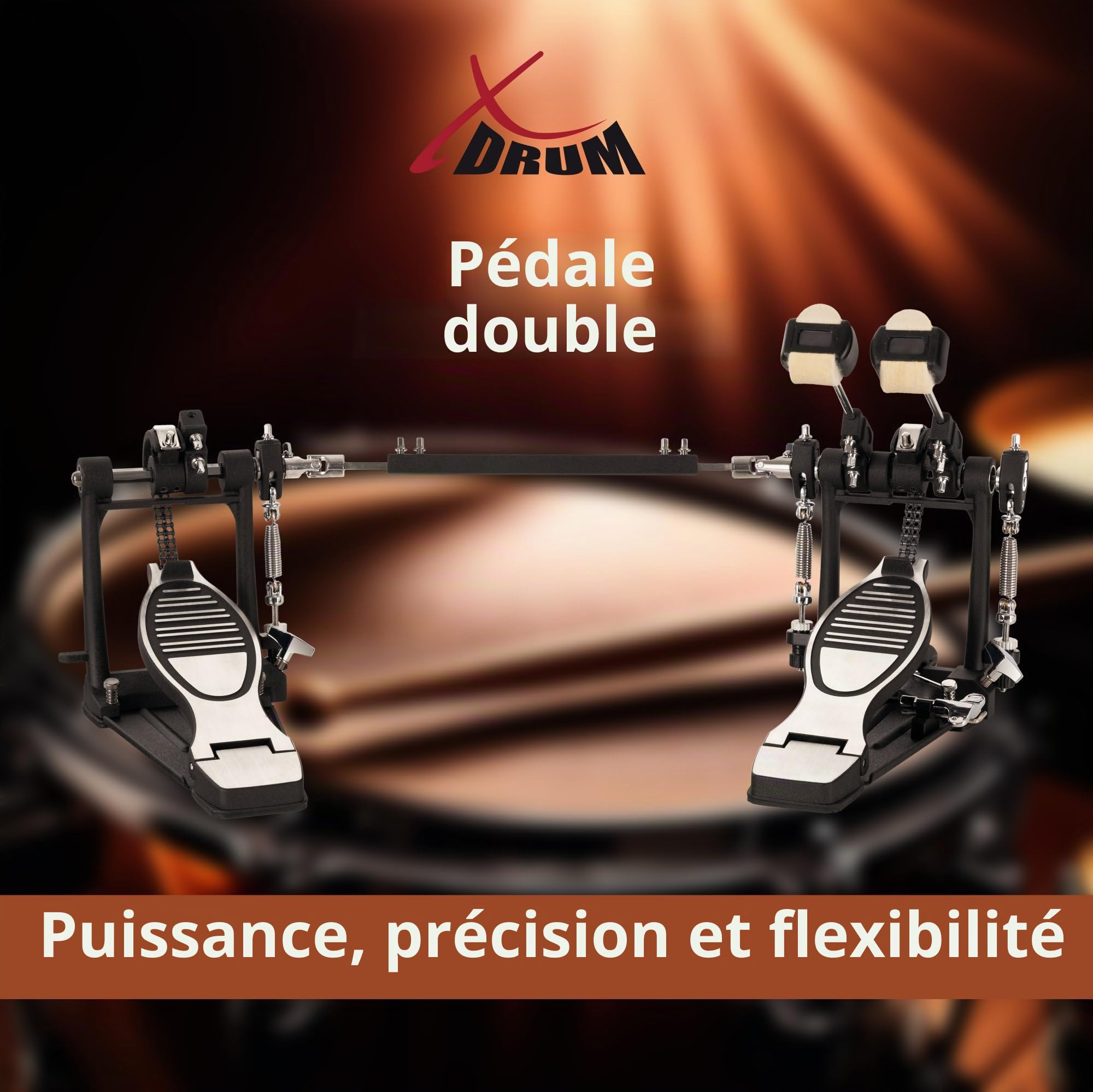 XDrum Pédale double grosse caisse