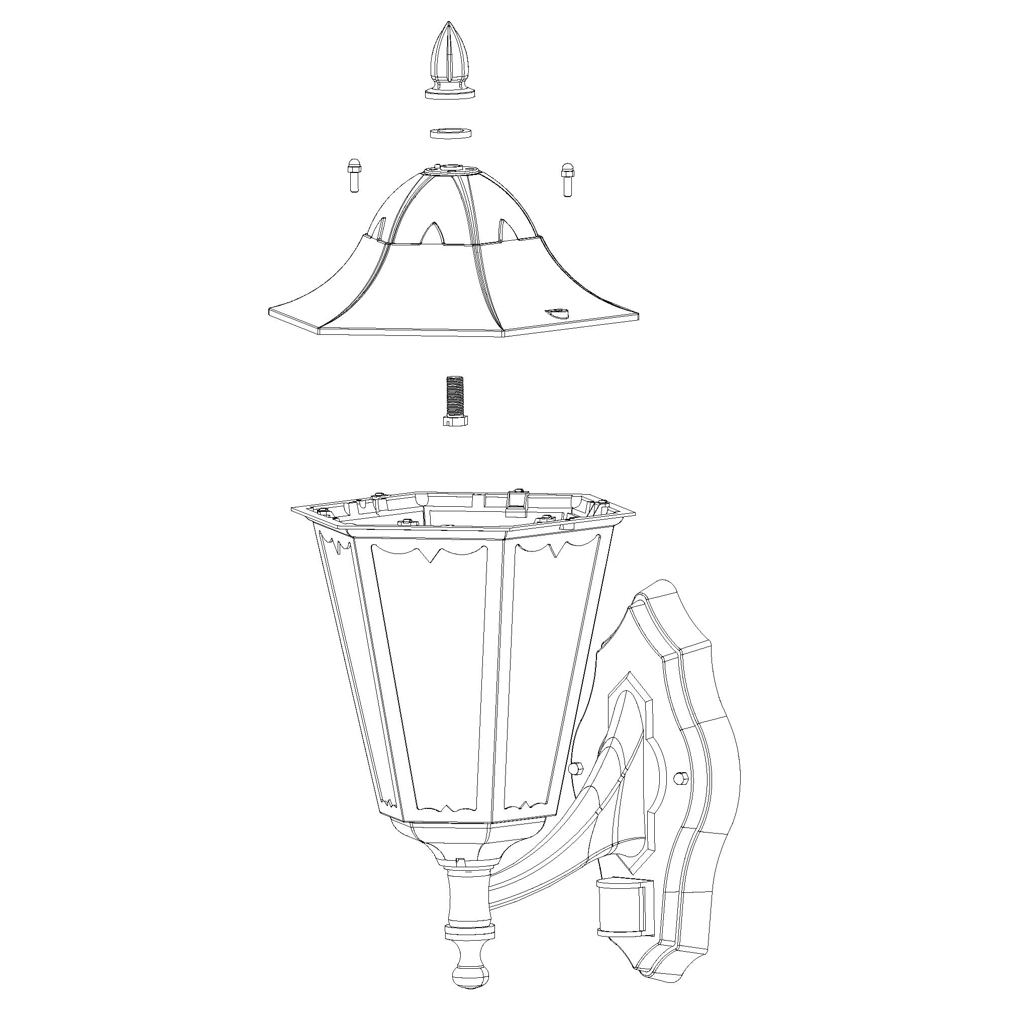 EGLO Außen-Wandlampe Navedo, 1 flammige Außenleuchte inkl. Bewegungsmelder | Sensor-Wandleuchte aus Aluguss und Glas, Farbe: Weiß, Fassung: E27, IP44