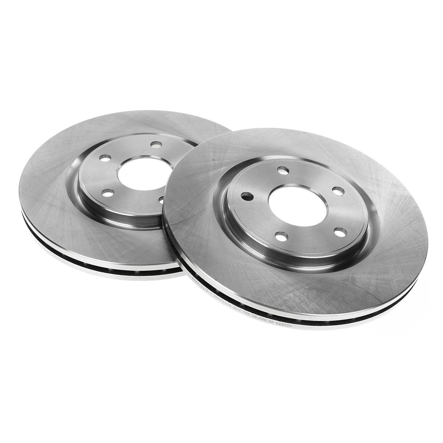 Amazon.com: QIXINNET 2pcs Disc Set Assembly Front Left Driver And  