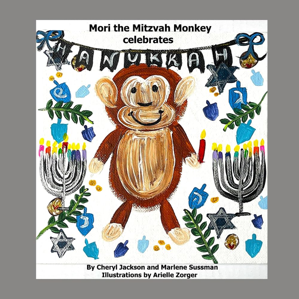 Mori the Mitzvah Monkey Celebrates Hanukkah