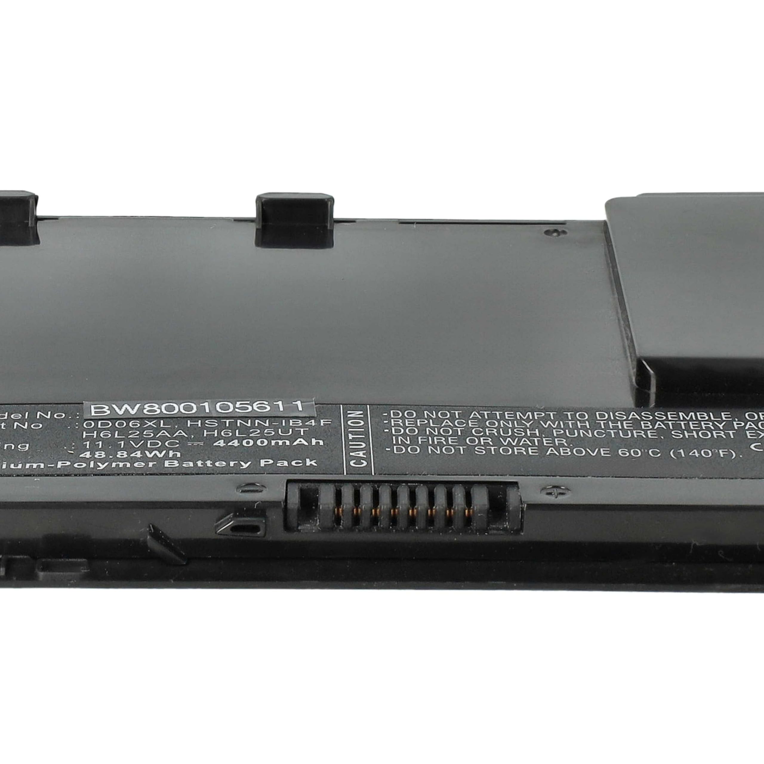 vhbw Batería Compatible con HP EliteBook Revolve 810 G2 Tablet (G1W86PA)