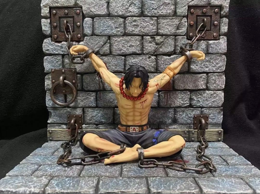Amazon.co.jp: ワンピ ース エース 監獄 フィギュア ガレージキット 1 