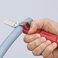 Vista 6 de KNIPEX 1620165SB Cable Stripper, 8 to 28mm, 9 In