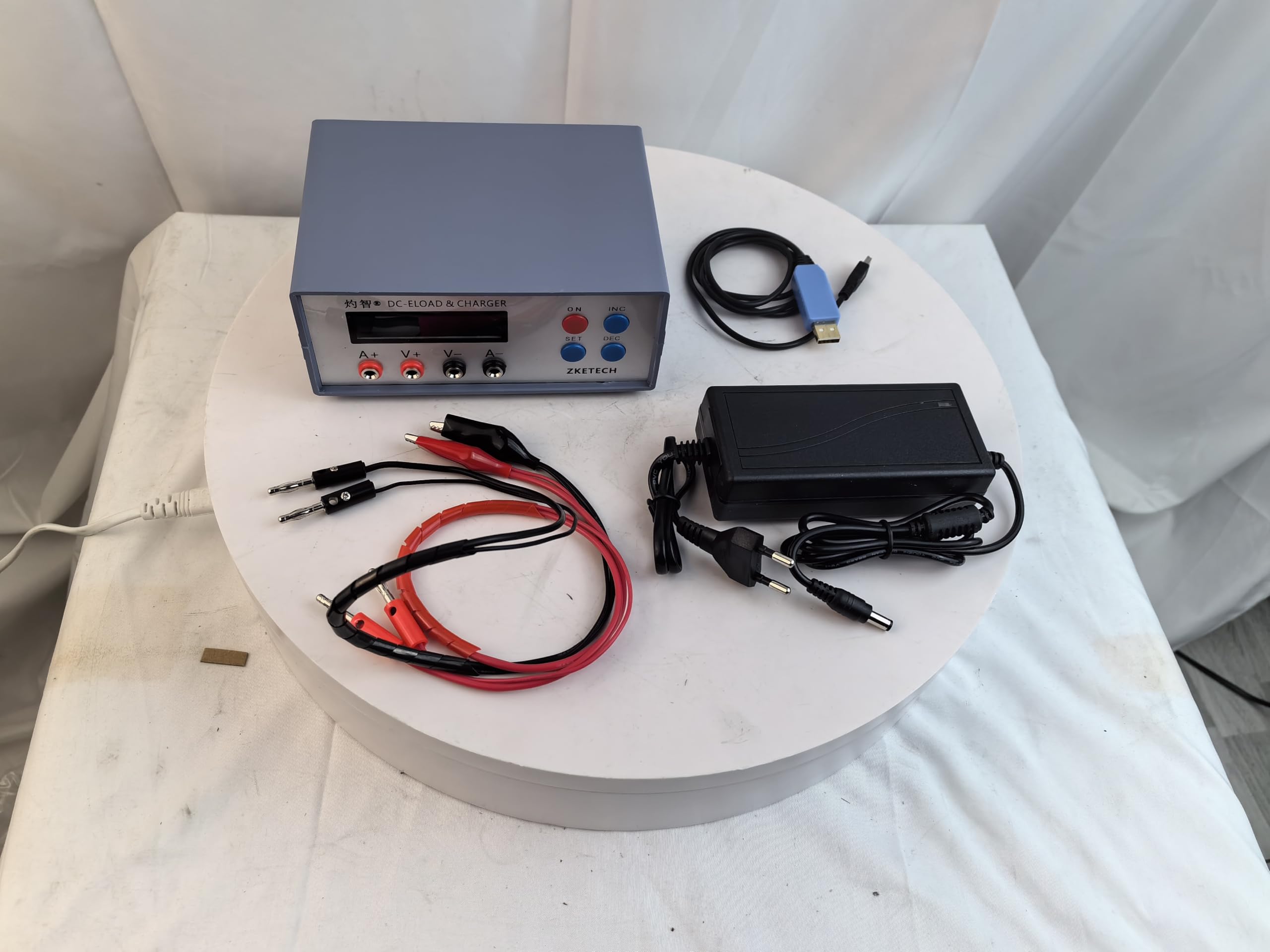 Tester pojemności akumulatora EBC-A01 0,001-1,000 A rozładowania litowo-kwasowego 12 V 2 A 30 Do użytku DIY
