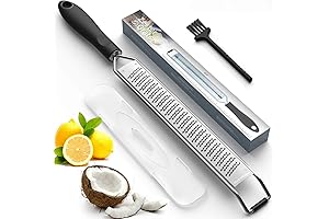 Lemon Zester & Cheese Grater for Baking: Transform Cuisines with Zesty Flavors