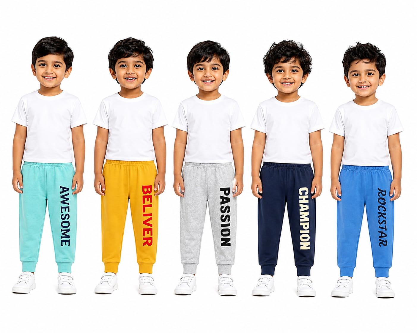 NammaBaby Baby Boys Regular Fit Mid Rise Cotton Printed Track Pants Trackpants (Assorted Prints)-picture-28