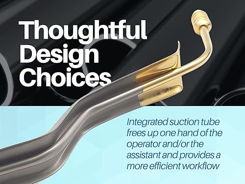 Miniatura 2 de Retractor de mejillas Minnesota con succión chapado en oro, marca ARTMAN de Wise Linkers