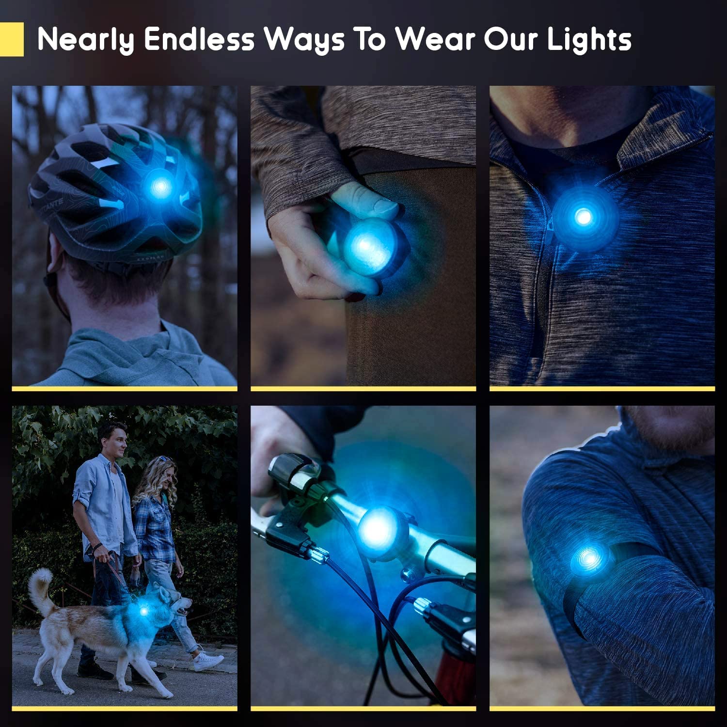 Everbeam E200 Led Bicycle Lights Front And Rear Rechargeable