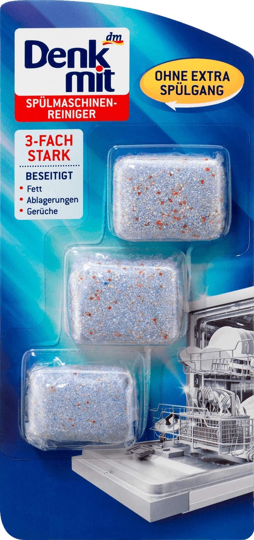 Dishwasher Cleaner, 3 pcs | Germany