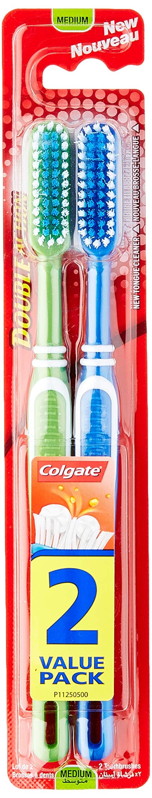 Colgate Colgate Spazzolino 2 sztuki podwójnego działania, 1 sztuka, 21 g
