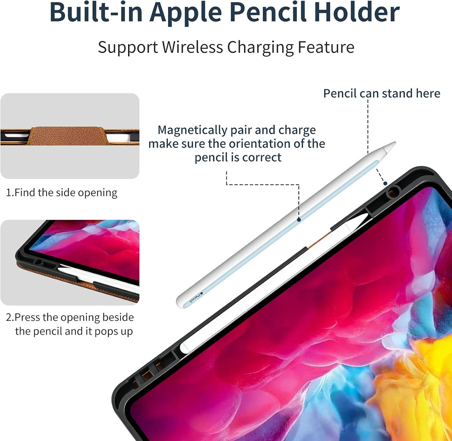 追跡付★Gexmil iPad Pro 11インチケース 2022/2021(第4世代&amp;第3世代) 本革 iPad Pro 11 2