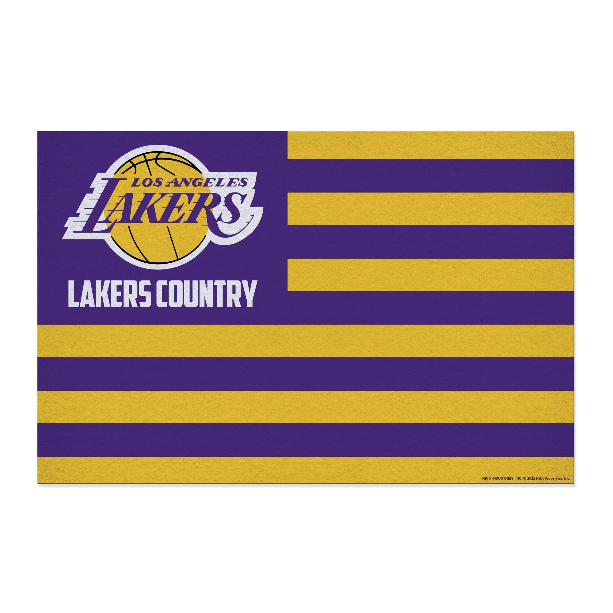 Rico Industries NBA Basketball Los Angeles Lakers Country 25