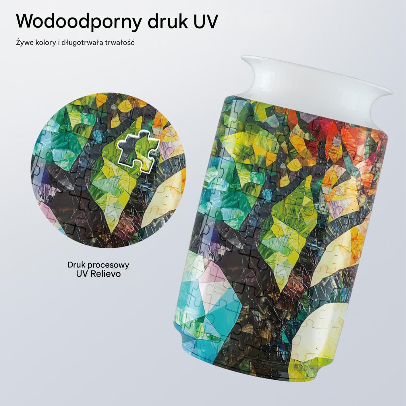 Wazon Puzzle Na Kwiaty Trójwymiarowy Wazon Puzzle
