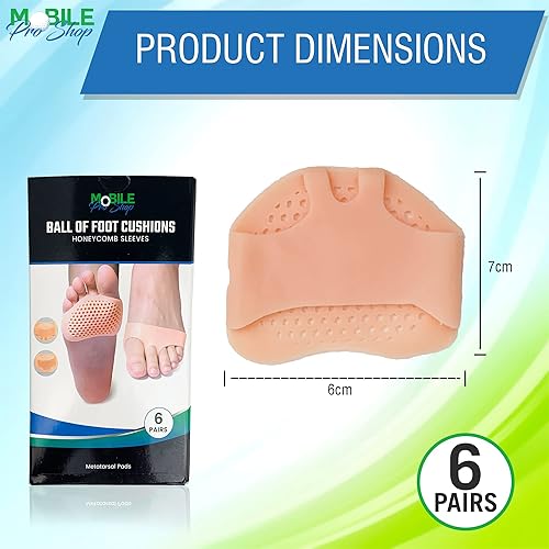 Miniatura 5 de Almohadillas metatarsianas para hombres y mujeres - Plantillas de almohadillas para el antepié