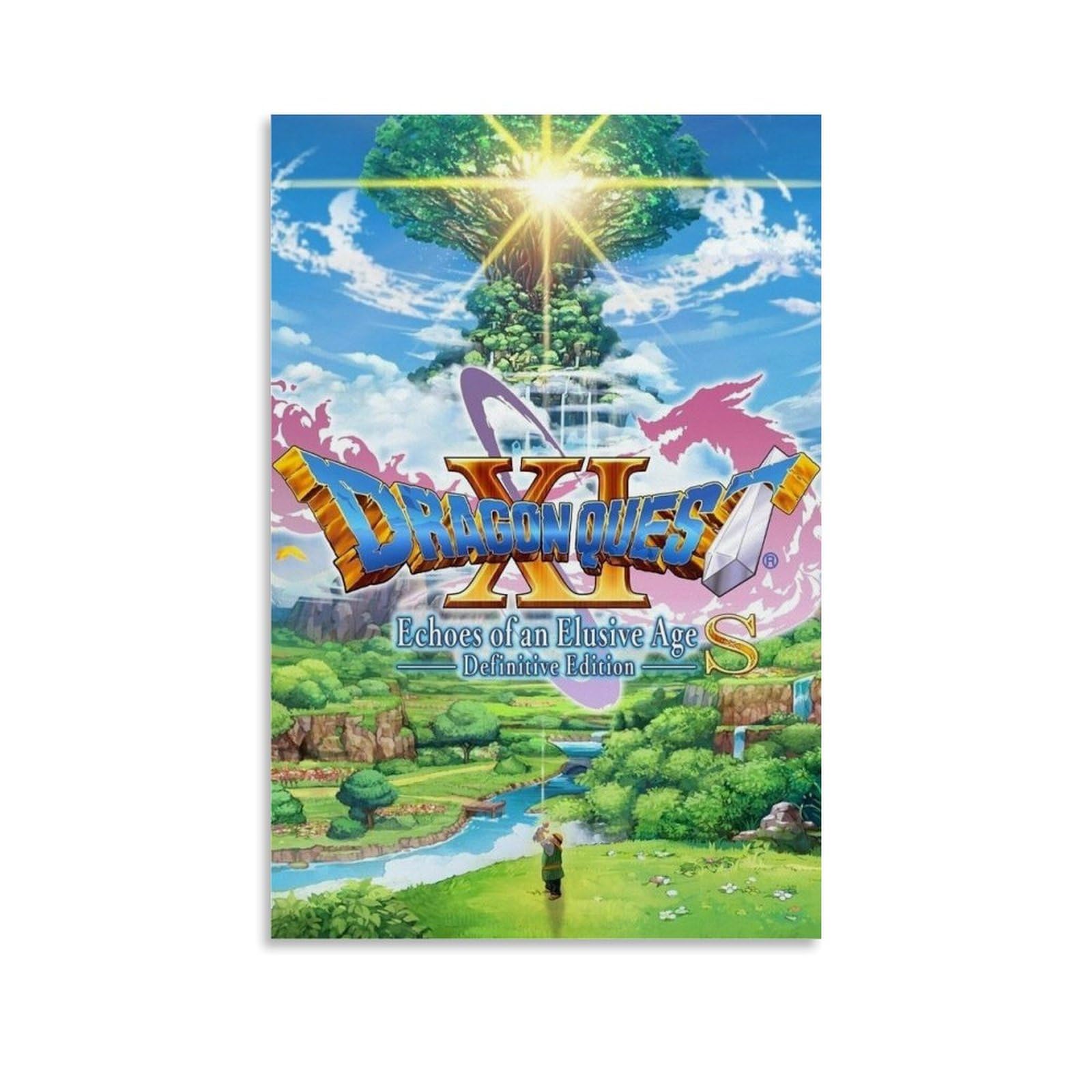 ドラゴンクエスト ポスター 激レア】限定1枚 ドラゴンクエストⅠ Ⅱ