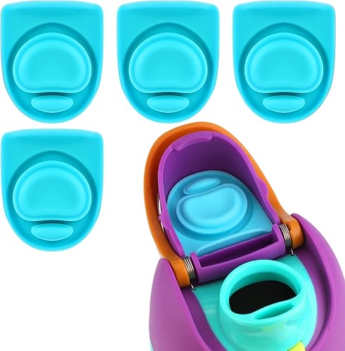 Miniatura 14 de 4 tapones de repuesto para botella, junta de botella de silicona, accesorios para Owala FreeSip de 24 onzas y 32 onzas, piezas de tapa superior