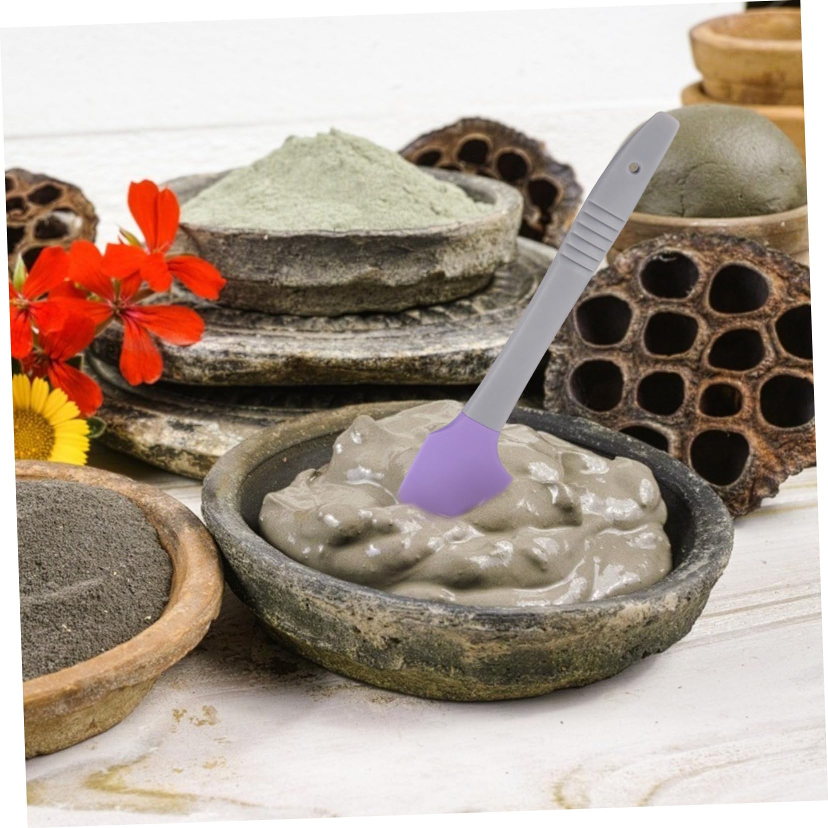 BELLIFFY Wax Shovels for Silicone Wax Sticks Non-slip Handle and Suspend Hole Design Safe and Convenient