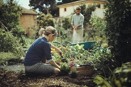 Miniatura 6 de Fiskars Xact 1027044 - Rastrillo de mano, longitud 174.4 in, ancho 4.9 in, negronaranja, acero inoxidableplástico, 1027044