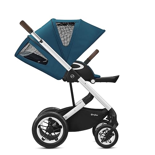 Miniatura 7 de Cybex Talos S Lux - Cochecito de bebé, ruedas AllTerrain y posiciones de asiento frontal o orientadas a los padres, plegado con una mano,