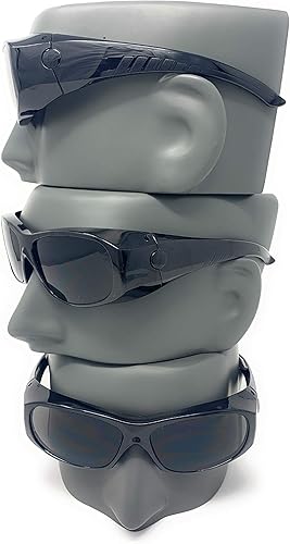 Miniatura 5 de The Defender - Lentes de lectura de seguridad envolventes, lentes de sol tintados con protector lateral