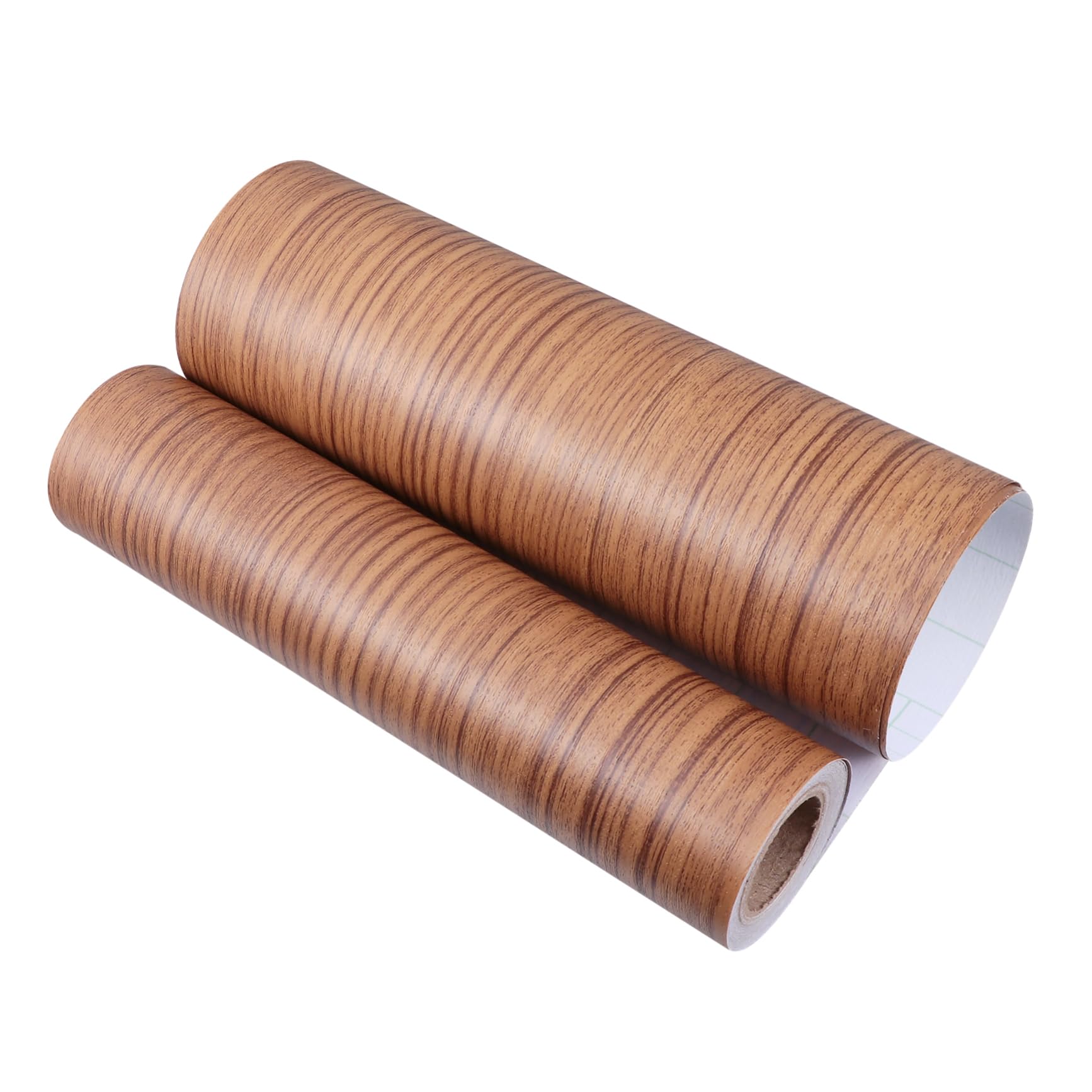 Calcomanía de pared de vetas de madera para decoración de comedor y superficies de cristal