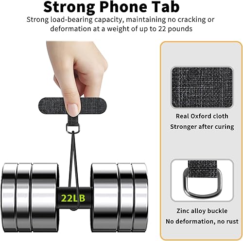 Miniatura 8 de Pestaña de correa de teléfono para iPhone, parche de cordón para teléfono celular, pieza de repuesto de correa de teléfono para todas las fundas de