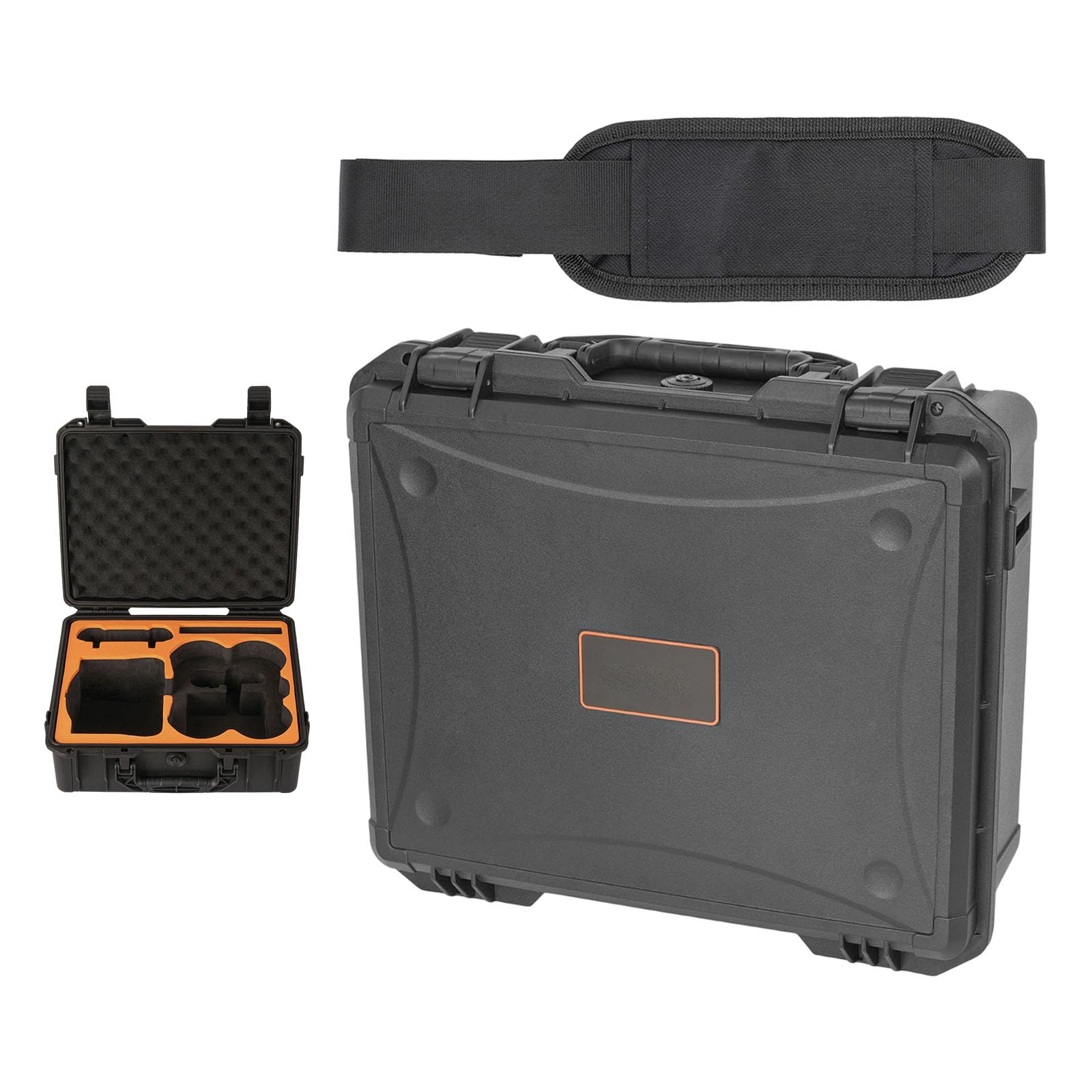 Kompakte Tragetasche für Avata 360 Gear Bag mit wasserabweisendem Design, abschließbaren Riegeln und Griff, stoßfeste UAV-Tragetasche