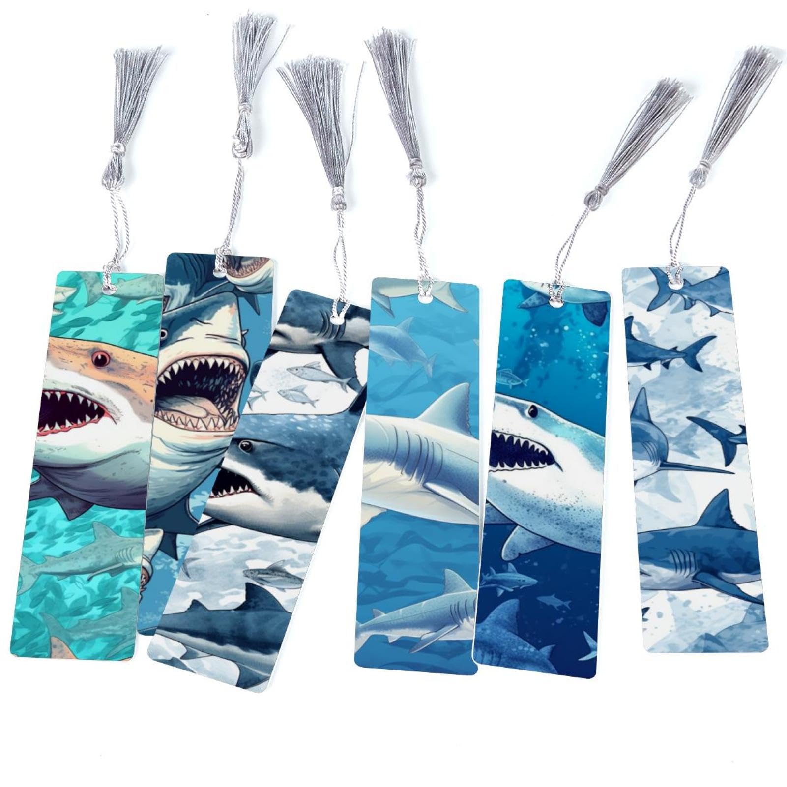 Marque-pages requin à pompons pour vos moments de lecture cocooning - 8