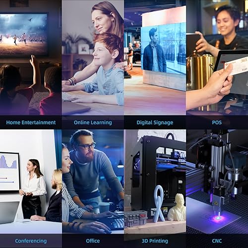 Miniatura 9 de MeLE Mini PC Overclock X2 N95(hasta 3.4 GHz) Alder-Lake 12 generación 16 GB RAM 512 GB Micro computadora de escritorio pequeño para oficina