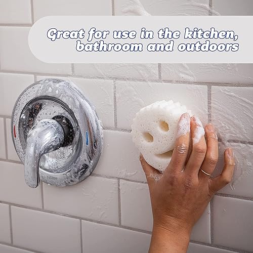 Miniatura 8 de D&W Scrub Daddy - Kit de pasta de limpieza multiusos PowerPaste  Producto de limpieza natural, no tóxico, multisuperficie, incluye PowerPaste y