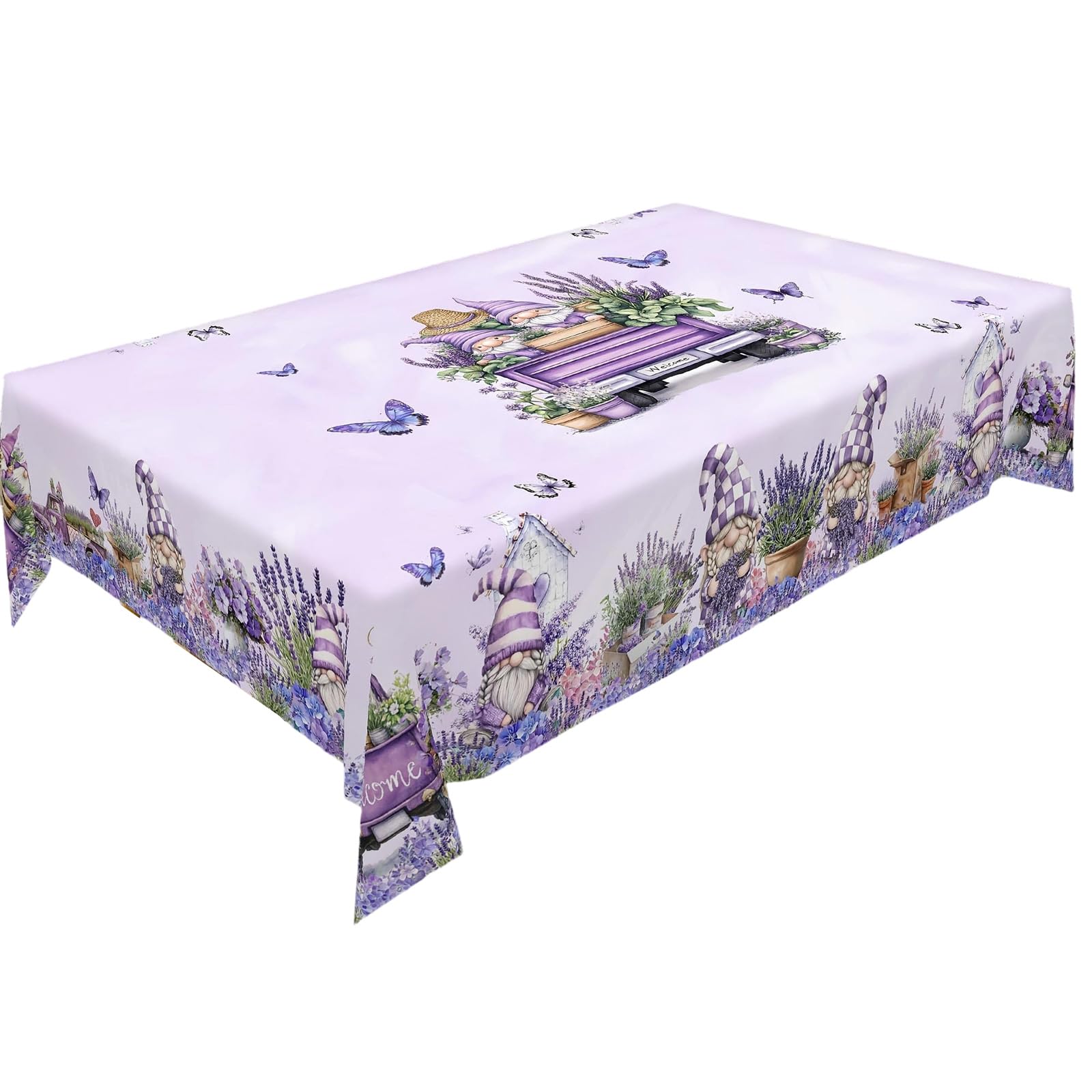 Jazuaiao Easters Festival Velvets Tablecloth for Holiday Decorations for Family Gatherings and Celebration Easters Tablecloth