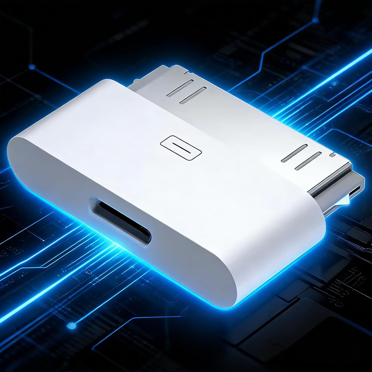 Type C 8Pin to 30Pin Charging Sync Adapters for Pad 1 2 3 and Phone 4 4S with Plugs and Play Function Not Driver Need