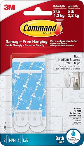 Miniatura 1 de Command - Gancho para toalla, transparente, 1 gancho