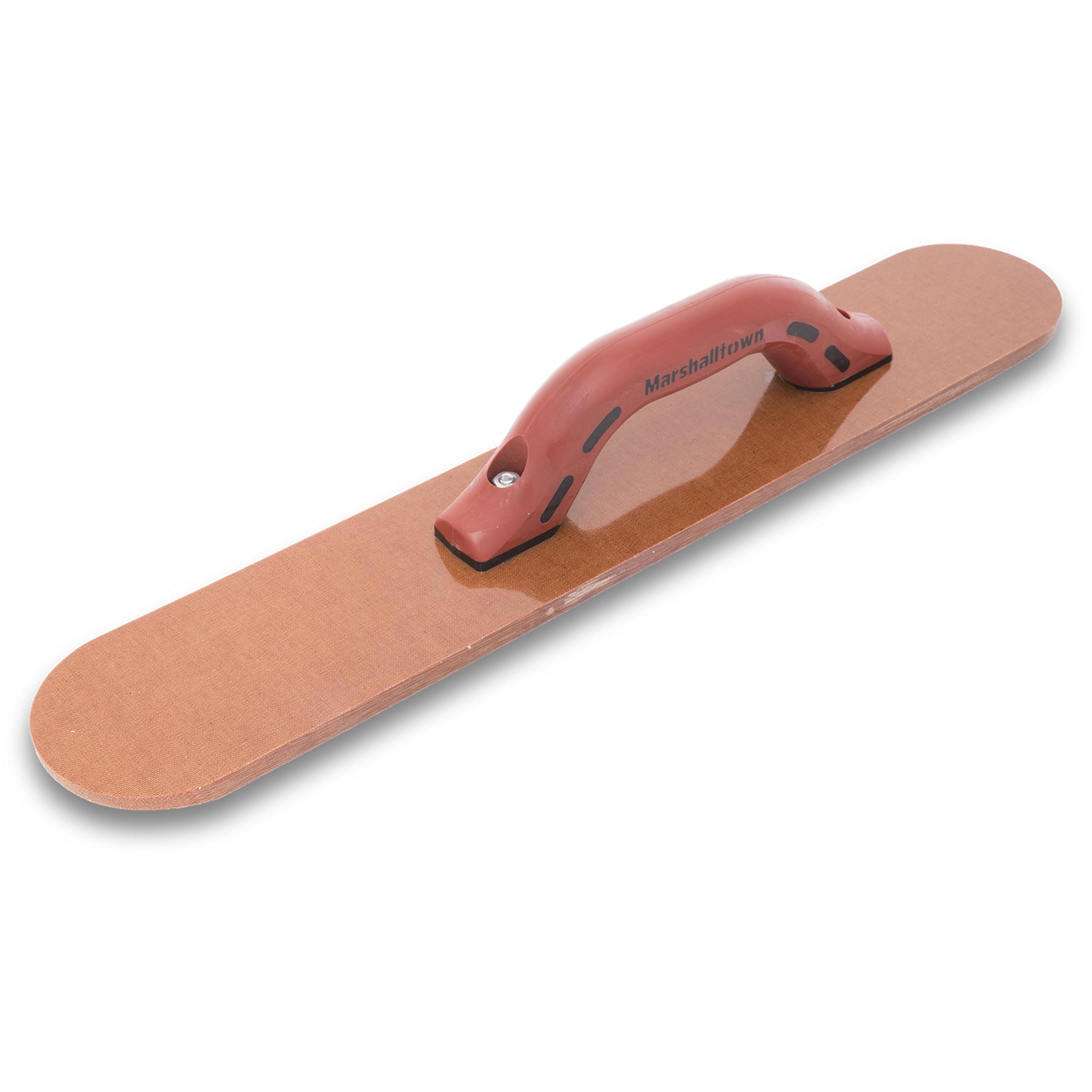 MARSHALLTOWN Round Resin Concrete Hand Float, 45.7 cm, DuraSoft Handle, Made in USA, 4498RD