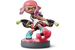 Nintendo of America Splatoon amiibo NFC Inkling Girl (Neon Pink)