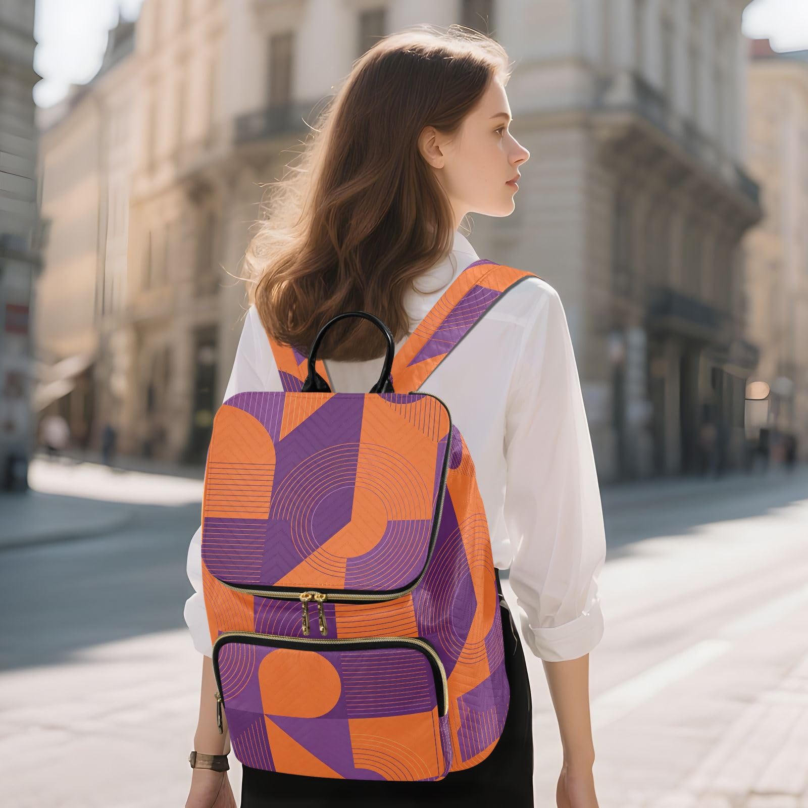 Zaino alla moda da 15L per le donne robusto resistente all'usura