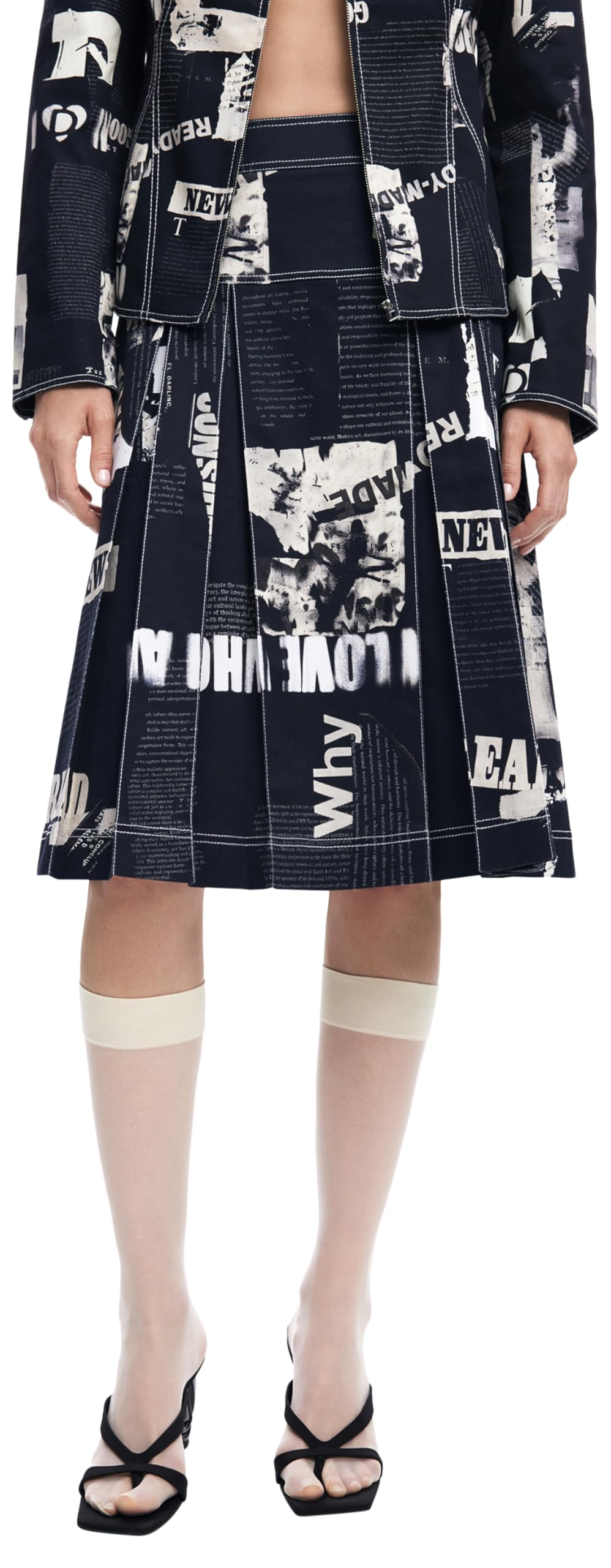 Desigual FAL_NEWSPP, 2000 Black, L