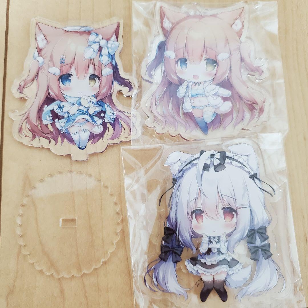 桃豆こまもち アクリルスタンドセット FFUDVDHYAmazon.co.jp: 桃豆こま