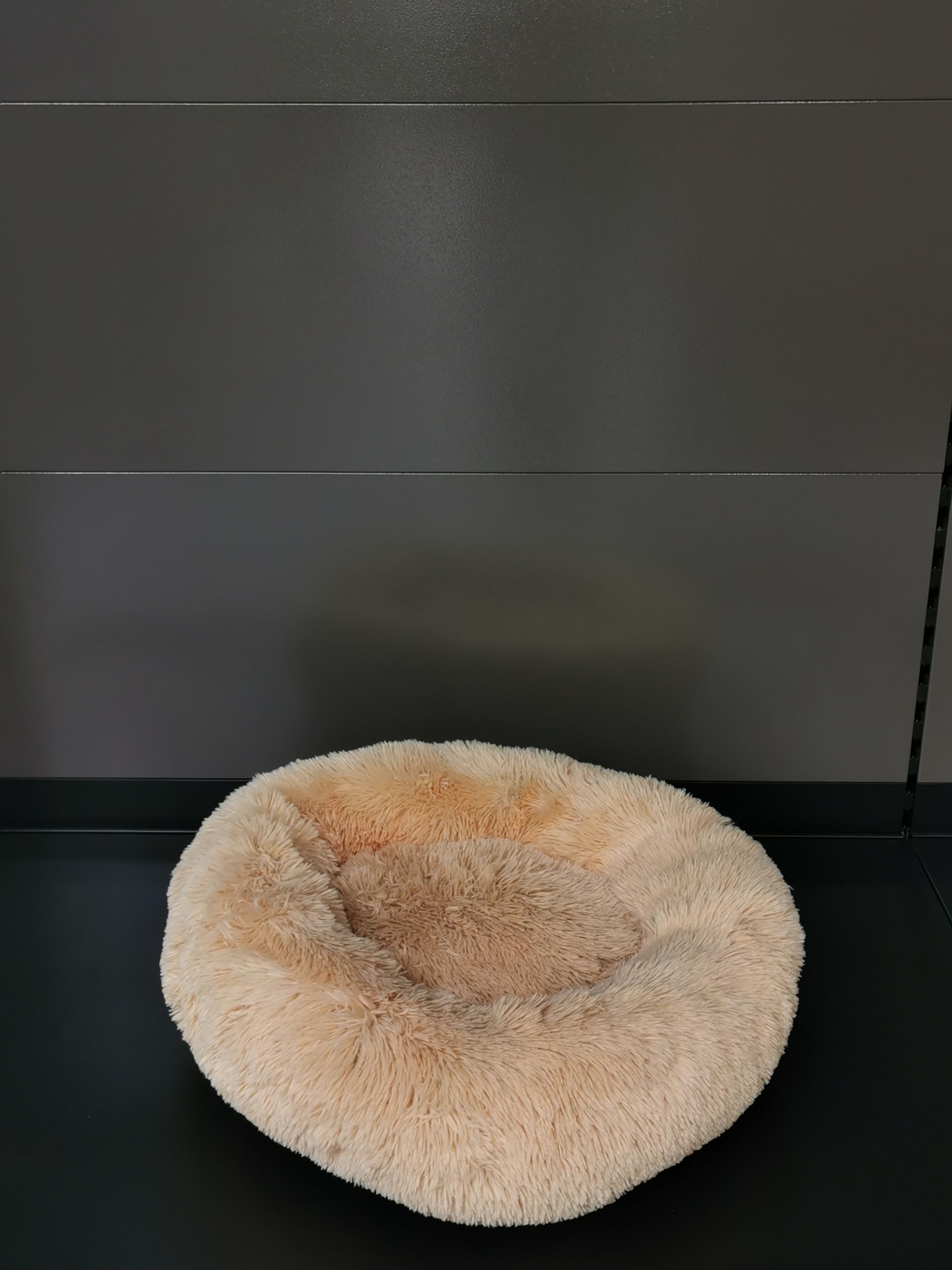 FLAMINGO Kosz Kremowy Okrągły Kremowy 50CM