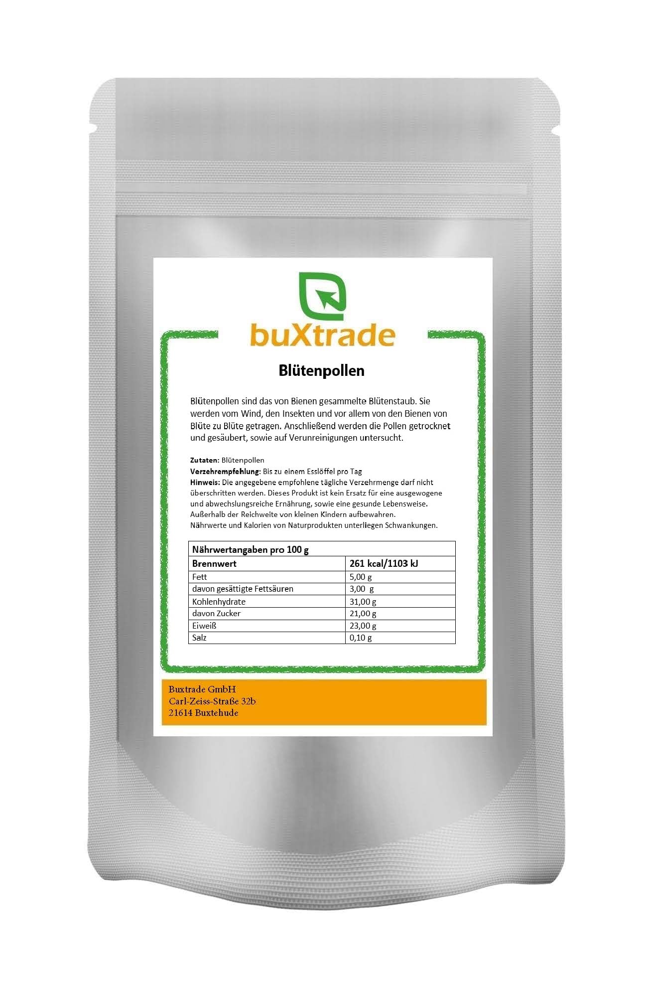 5 kg Blütenpollen | Imkerqualität | Blüten | Pollen | Bienenpollen