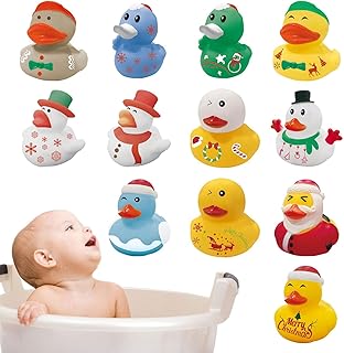 Rubber Duck Advent Calendar 2023 | Mini Christmas Countdown Gifts Rubber Ducks Calendar Ducky Bath Toy Advent Calendar | Cute Bath Ducks Christmas Countdown Calendar | Advent Calendar Kids