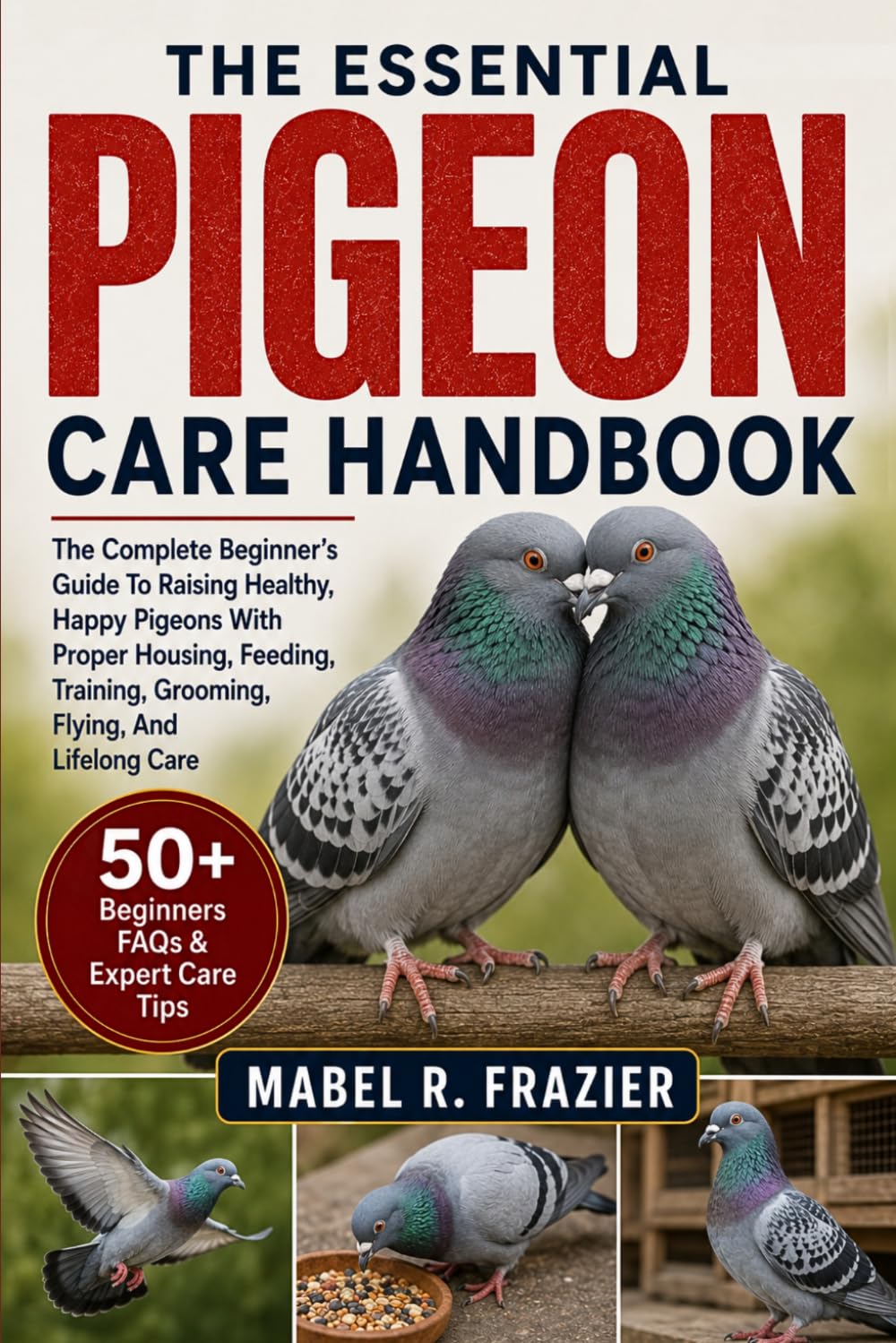 THE ESSENTIAL PIGEON CARE HANDBOOK: The Complete Beginner’s Guide To Raising Healthy, Happy Pigeons With Proper Housing, Feeding, Training, Grooming, Flying, And Lifelong Care