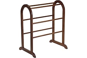 Winsome Wood Quilt Rack With 6 Rungs