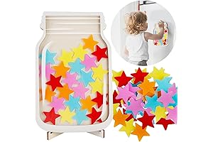 Star Jar Reward System Reward Jars for Kids Potty Training Chart Magnetic...