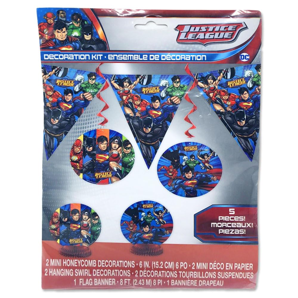 ジャステイスリーグ スーパーヒーローコレクション 5体セット 豪華パック Amazon.co.jp: ジャスティスリーグ デコレーションキット - 5ピース
