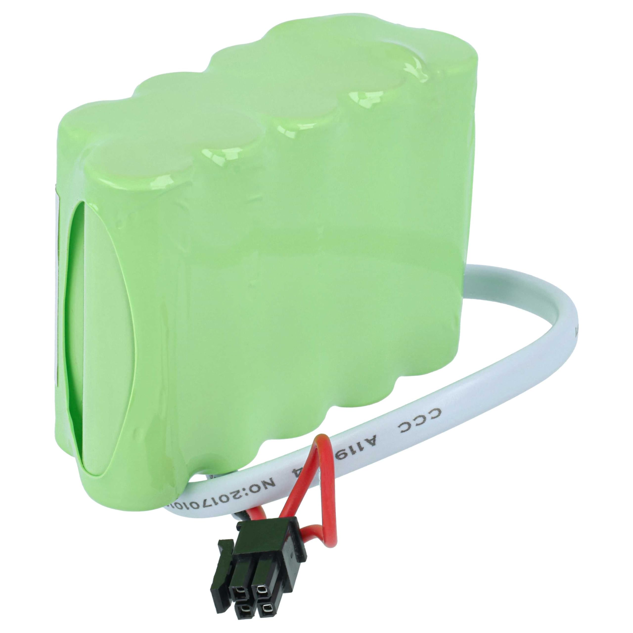 vhbw Bateria zamienna do okien dachowych Velux 832817, GP2100AFHT, HHR-210AH do rolet dachowych (2100 mAh, 10,8 V, NiMH, z kablem)