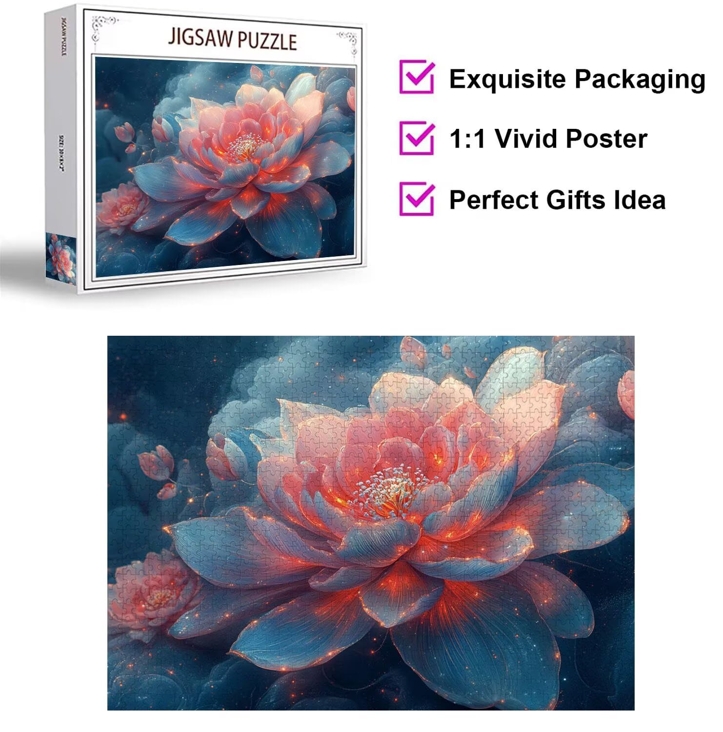 Puzzle 3000 Pezzi piante Puzzle Adulti, Gioco Educativo, n-922