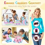 Magnetic Blocks Building Cubes for Toddlers, Classroom Must Haves Creative Learning Kids Gifts, Preschool Montessori Sensory Magnet Toys for Boys and Girls Ages 3 4 5 6 (45PCS)