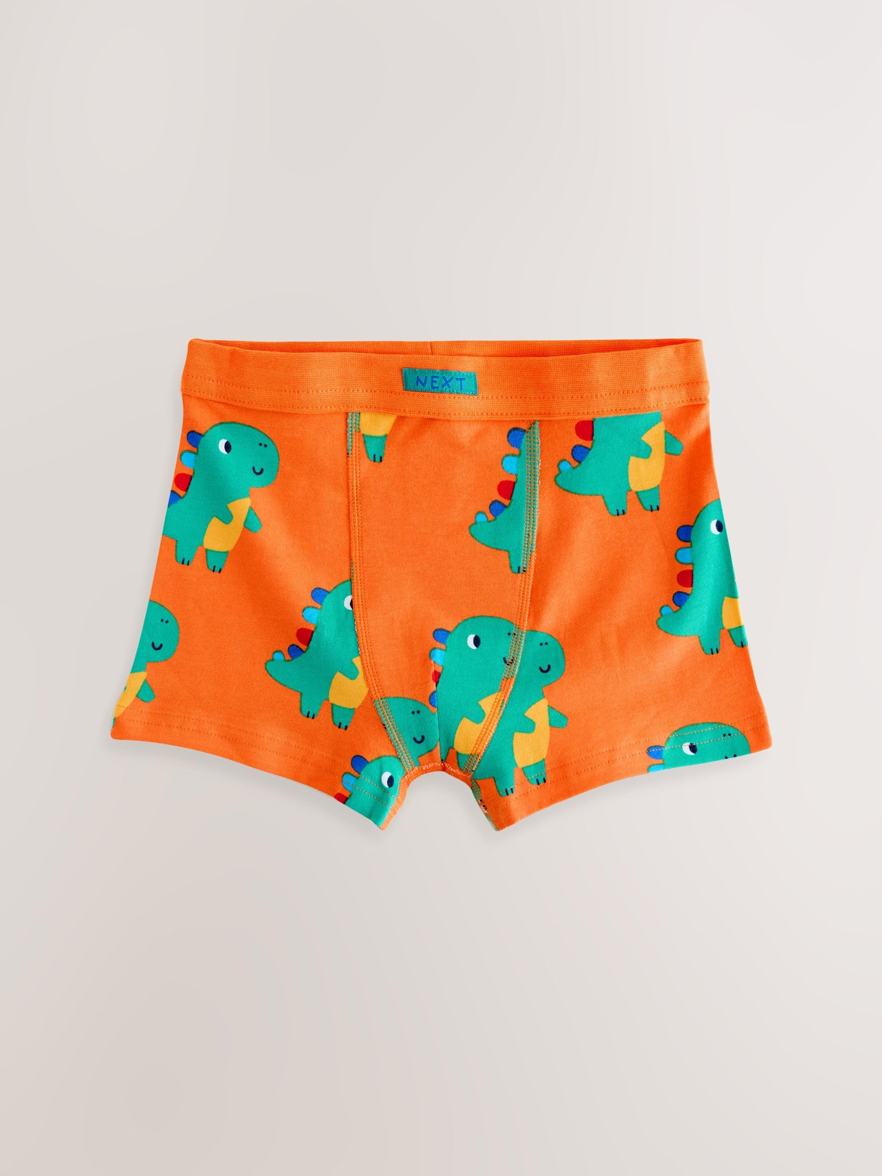 NEXT Garçon Boxer Doux à Taille Contrastante, Lot de 7