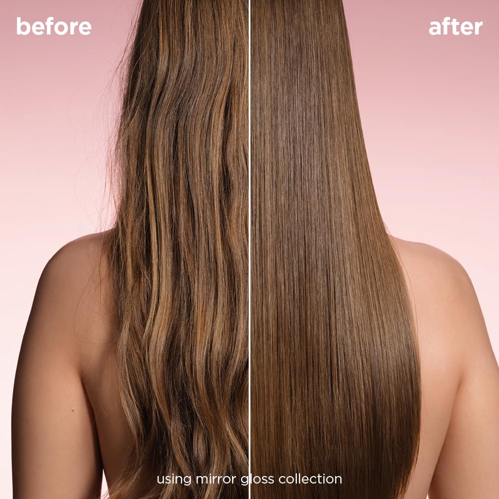 Maria Nila, Champú Mirror Gloss para cabello brillante y brillante, oligopéptidos de quinua se dirige a las hebras secas y opacas, mejorando el brillo y el reflejo de la luz, 100% vegano y libre de
